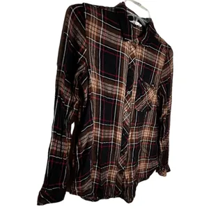 Beach Lunch Lounge Flannel Shirt thumbnail 3