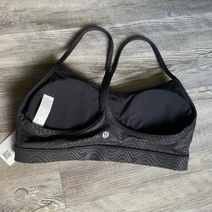 lululemon athletica Charcoal Sports Bra thumbnail 4