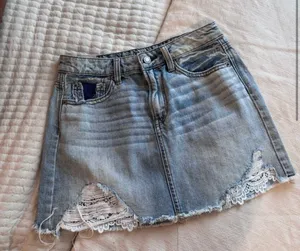 American Eagle Jean Skirt thumbnail 1