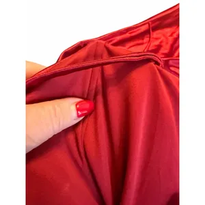 STACEES Red Satin Corset Gown Thigh-High Slit - Size 8 thumbnail 12
