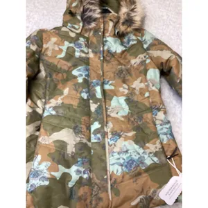 Obermeyer Tuscany II Jacket Vintage Camo Floral Ski Puffer Faux Fur Hood 11225 8 thumbnail 2