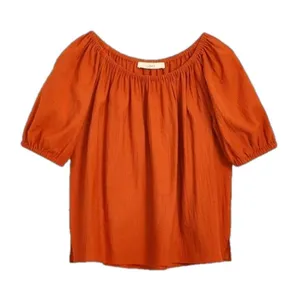 Loft Peasant Top Smocked XS thumbnail 1
