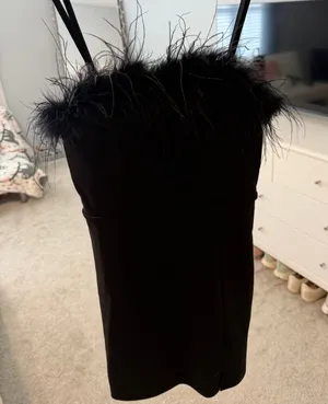 Lulus Mini Black Dress thumbnail 1