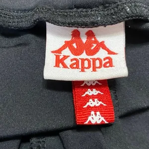 Kappa Women's Black High Waisted Athletic Workout Running Biker Shorts Size M thumbnail 4