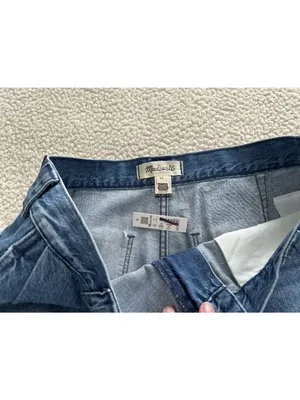 Madewell High Rise Cropped Tapered Leg Jeans in Ventnor Wash Size 30 thumbnail 10