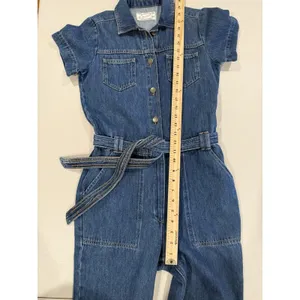 FatFace Denim Jumpsuit Size 2 Imogen Boilersuit 100%Cotton Utility Rosie Minimal thumbnail 6