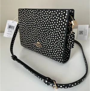 Coach Slim Crossbody Bag With Spot Print thumbnail 1
