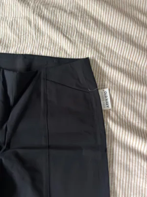 Old Navy Straight Leg Work Pants Black thumbnail 3