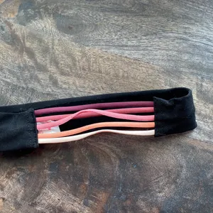 Victoria’s Secret PINK athletic head band stretch multi strand comfort colors thumbnail 2