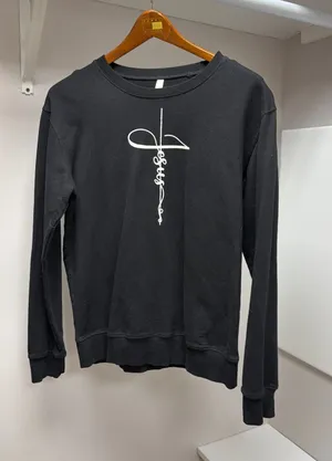 Christian Crewneck Black Size L thumbnail 1