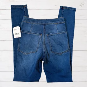 NWT Free People Indie Sleaze Grunge Y2K Sweet Jane Skinny Jeans W25 L27 thumbnail 2