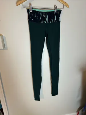 Lululemon Wunder Under 3 full length leggings reversible 2 thumbnail 2