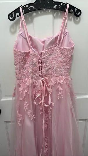 Windsor Pink formal long dress thumbnail 6