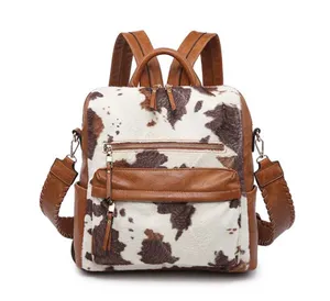 NWOT Jen & Co. AMELIA BACKPACK WITH GUITAR STRAP Brown thumbnail 1