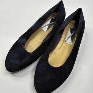 Mootsies Tootsies Vintage Flats Black Finch Suede Upper Womens 8.5 thumbnail 5