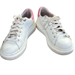 Aldo White and Pink Heart Embellished Sneakers thumbnail 6
