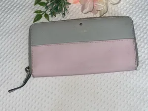 - ♠️ Kate Spade New York Staci Block Large Continental Wallet Nimbus Grey … thumbnail 1