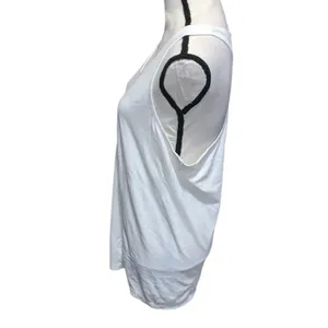 Zyia Active White Seamless Racerback Tank Top Stretchy Gym Workout Yoga thumbnail 3
