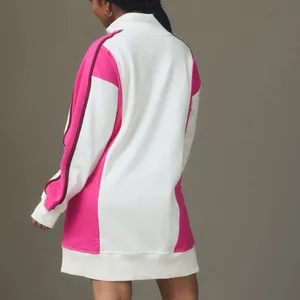 Daily Practice by Anthropologie Sporty Colorblock‎ Twofer Mini Dress Pink thumbnail 3