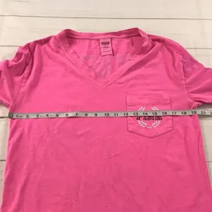 Pink by Victoria’s Secret long sleeve V-neck shirt thumbnail 8