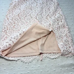 Lulus Sweet Blossom Blush Pink Lace Floral‎ Dress Size 10 thumbnail 10