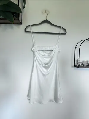 NWT Princess Polly White Phillipa Mini Dress Strapless Cut Out Mini Dress Size 0 thumbnail 2