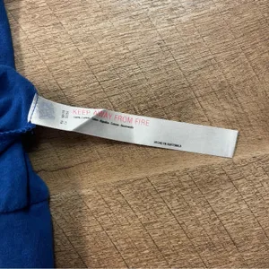 Free People Beach Jordan Tunic in Rinsed Cobalt Blue Women’s Sz XS Oversized Top thumbnail 10
