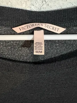 Victoria’s Secret Sequin Logo Long Sleeve Top | Size: Medium thumbnail 4