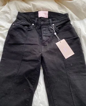 Revice Denim Venus Flares Jet Black thumbnail 1