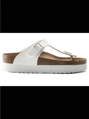 Papillion by Birkenstock Gizeh Vegan Platform Sandal Sz 38 thumbnail 5