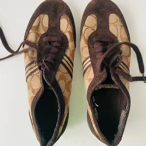 Coach Brown and Tan Casual Sneaker/Shoes thumbnail 2