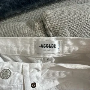 AGOLDE 90's Mid Rise Loose Jeans in Cloudburst thumbnail 6