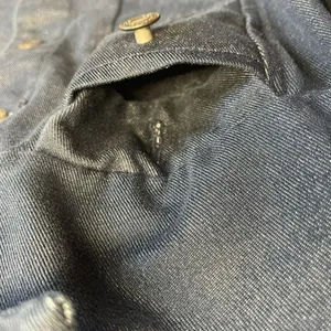 GAP‎ Jean Jacket Women's Small Indigo Denim Cotton Button Front Dark Wash Blue thumbnail 11