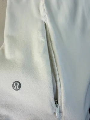 Lululemon Outrun the Elements 1/2 Zip White Womens Size 12‎ thumbnail 7