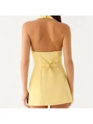 Peppermayo Jeanie Mini Dress - Yellow size 4 The Jeanie Mini Dress is bold and thumbnail 2