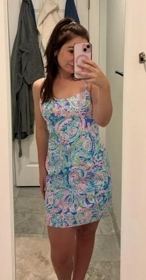 Lilly Pulitzer Shelli Stretch (bow back) mini dress ◡̈ Size 2 ~ Never worn! thumbnail 2