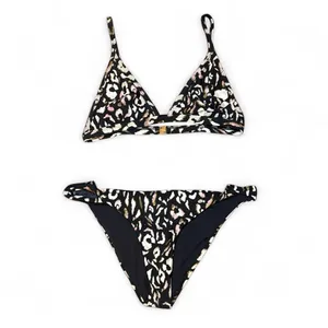 NEW Somedays Lovin Through The Wild 90s Y2K Leopard Print Bikini Set — LARGE thumbnail 5