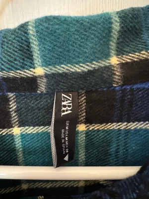 ZARA Plaid Flannel thumbnail 2