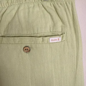 Roark Campover Pants Soft Lime Green Elastic Waist Tapered Leg Womens Medium thumbnail 14