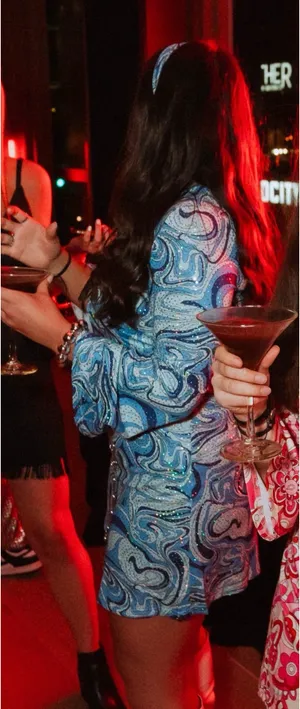 70's Disco Dress Halloween Costume thumbnail 3