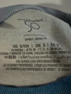 Walt Disney World 50th Anniversary tie-dye spirit jersey thumbnail 3