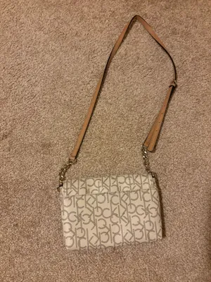 Calvin Klein Beige Purse Crossbody thumbnail 3