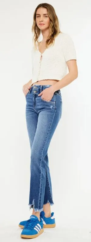KanCan Walnut High Rise Slim Straight Jeans Comfort Stretch Denim Sz‎ 5/26 thumbnail 1