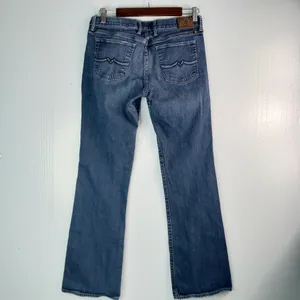 Lucky 8 30x30 Sweet N Low Medium Wash Boot Cut Jeans with Contrast Stitching thumbnail 5