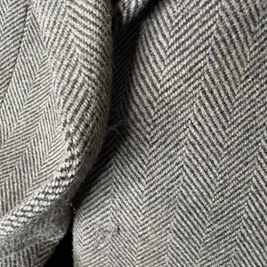 Soft Surroundings brown black herringbone metallic velvet accent coat wool small thumbnail 4