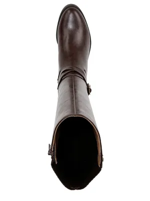 LifeStride Women's Brittany Knee High riding brown Boots NEW size 8.5 Wide thumbnail 4
