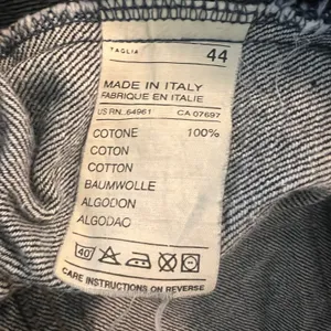 Sisley‎ Jeans Jacket Size 44 Small Made In Italy Dark Wash Tailored Indigo thumbnail 4