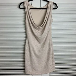 Lovely Day MD White sparkle cocktail mini dress thumbnail 3