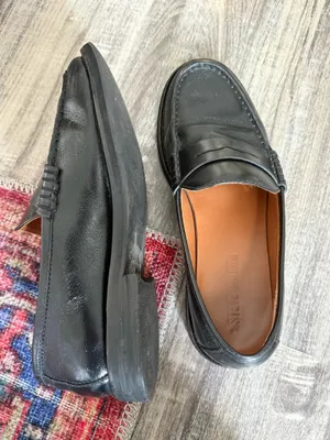 Steve Madden Black Loafers Leather thumbnail 9