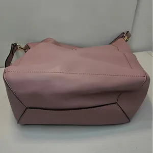 Baby Pink leather Tote by Bostatent thumbnail 4